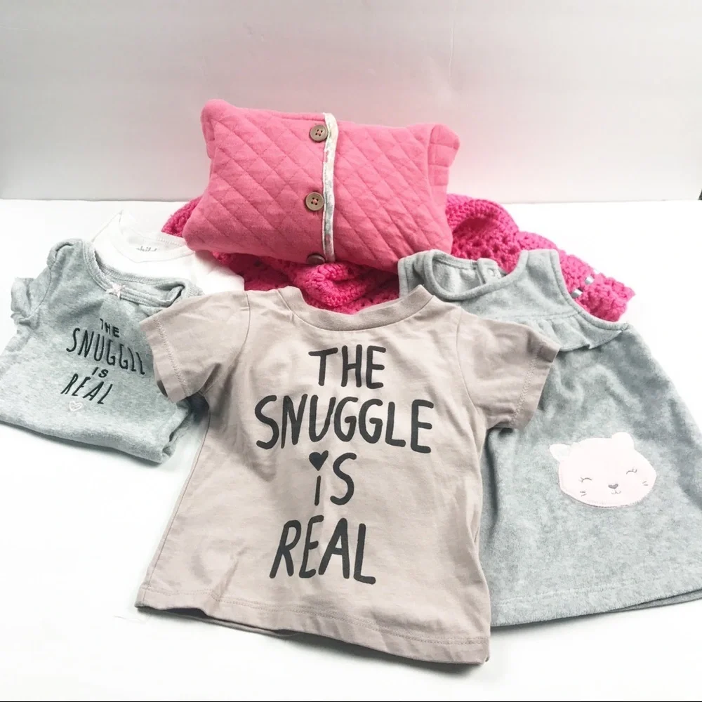 Carters & Emily & Oliver Lot Of 6 Jacket Baby Girl